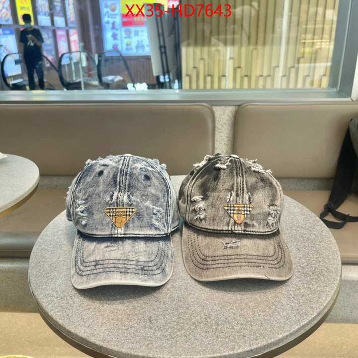 Cap (Hat)-Prada fashion designer ID: HD7643 $: 35USD