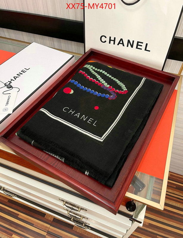 Scarf-Chanel wholesale replica shop ID: MY4701 $: 75USD