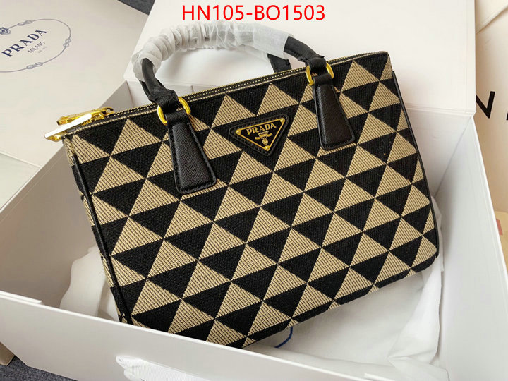 Prada Bags (4A)-Handbag- top quality fake ID: BO1503 $: 105USD
