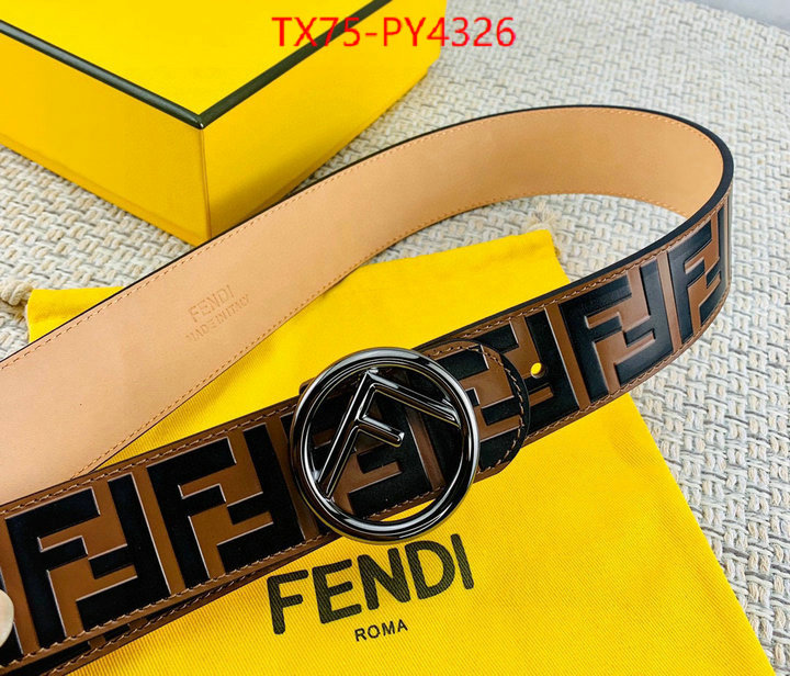 Belts-Fendi cheap online best designer ID: PY4326 $: 75USD