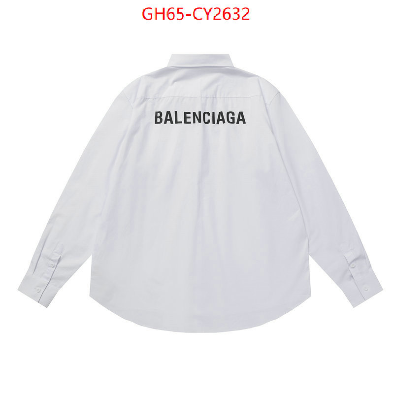 Clothing-Balenciaga buy cheap ID: CY2632 $: 65USD