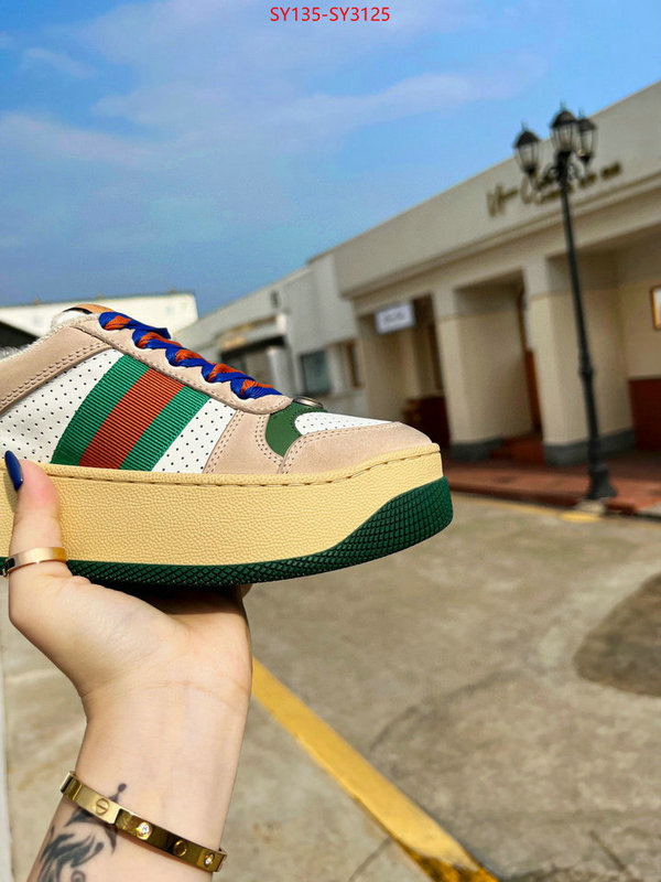 Men Shoes-Gucci new designer replica ID: SY3125 $: 135USD