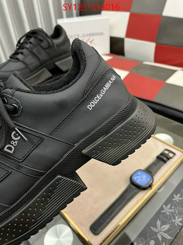 Men Shoes-DG buy 2023 replica ID: SY3016 $: 125USD