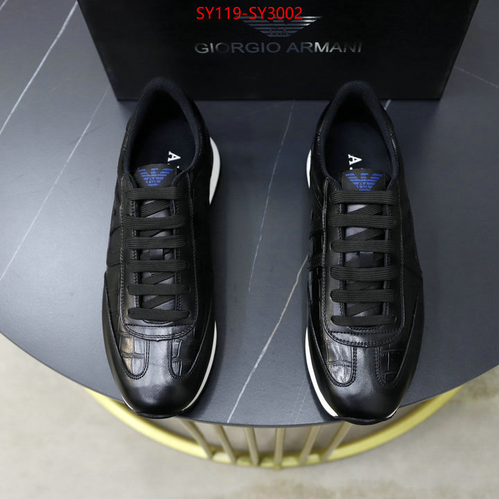 Men shoes-Armani where can i buy the best quality ID: SY3002 $: 119USD