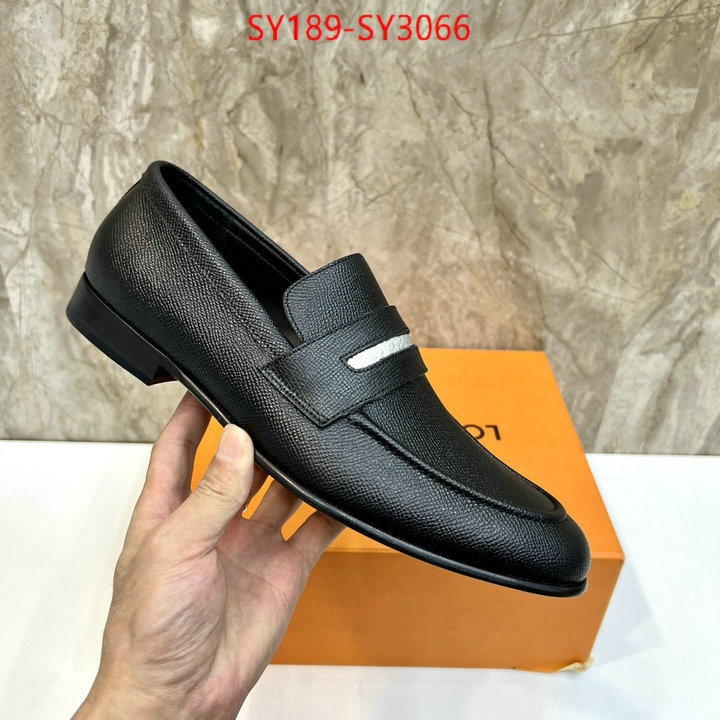 Men Shoes-LV luxury fashion replica designers ID: SY3066 $: 189USD