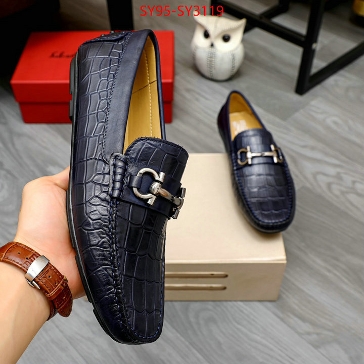 Men shoes-Ferragamo fake aaaaa ID: SY3119 $: 95USD