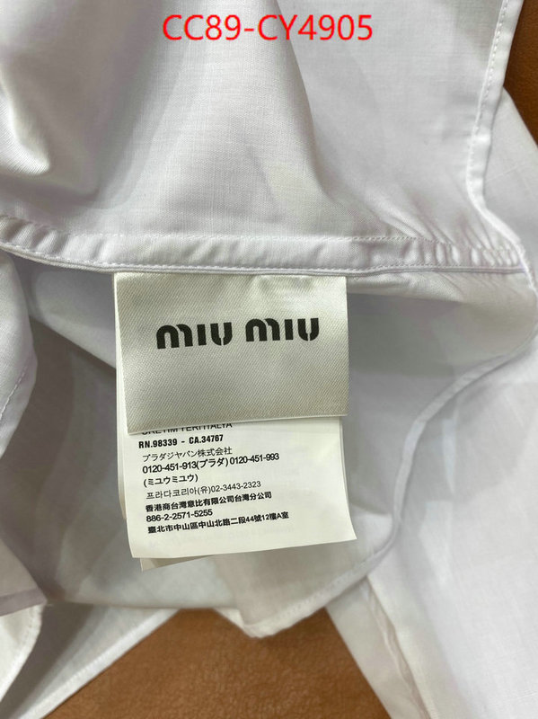 Clothing-MIU MIU perfect ID: CY4905 $: 89USD