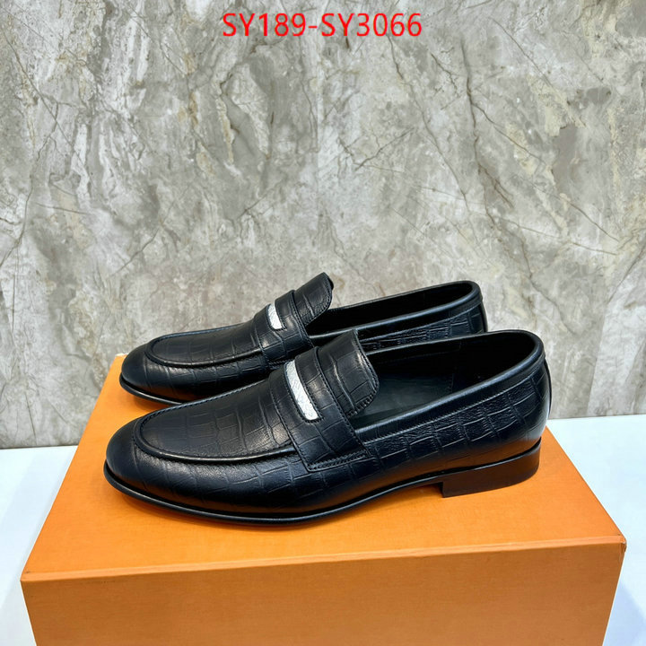 Men Shoes-LV luxury fashion replica designers ID: SY3066 $: 189USD