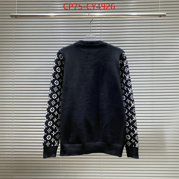 Clothing-LV top perfect fake ID: CY4926 $: 75USD