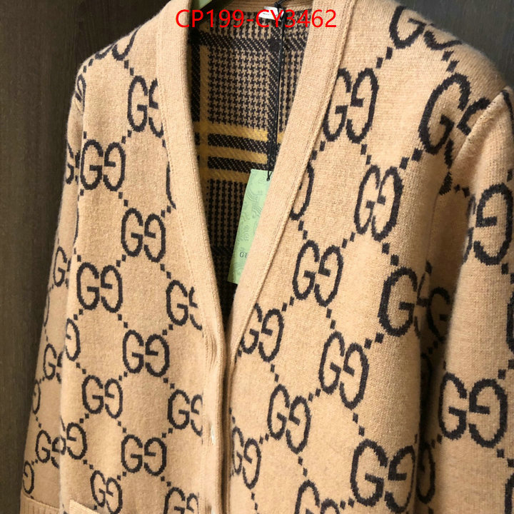 Clothing-Gucci buy the best replica ID: CY3462 $: 199USD