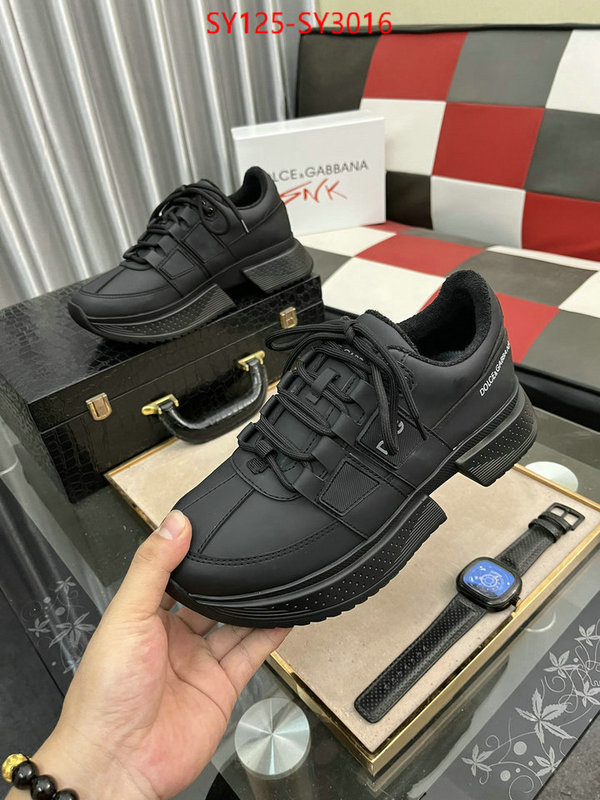 Men Shoes-DG buy 2023 replica ID: SY3016 $: 125USD