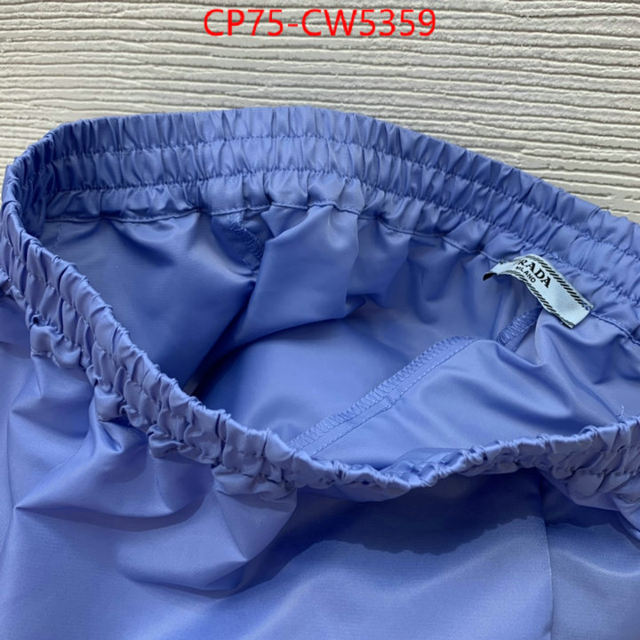 Clothing-Prada 2023 perfect replica designer ID: CW5359 $: 75USD