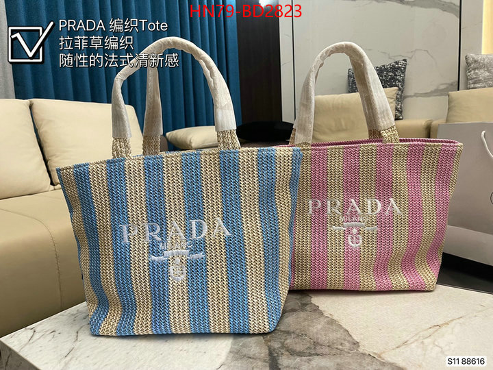 Prada Bags (4A)-Handbag- the quality replica ID: BD2823 $: 79USD
