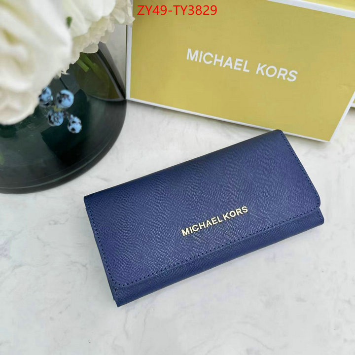 Michael Kors Bags(4A)-Wallet sell high quality ID: TY3829 $: 49USD