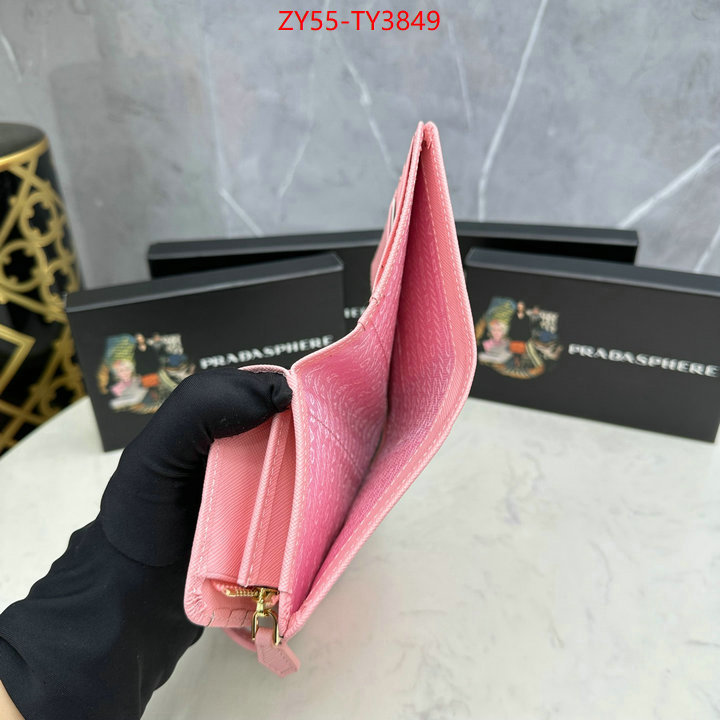 Prada Bags (4A)-Wallet high quality ID: TY3849 $: 55USD