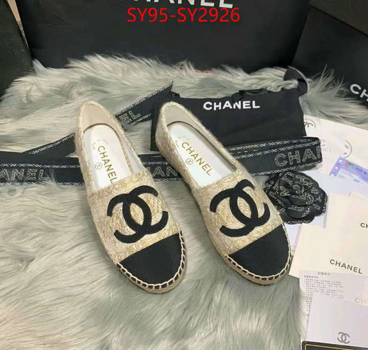 Women Shoes-Chanel top quality designer replica ID: SY2926 $: 95USD