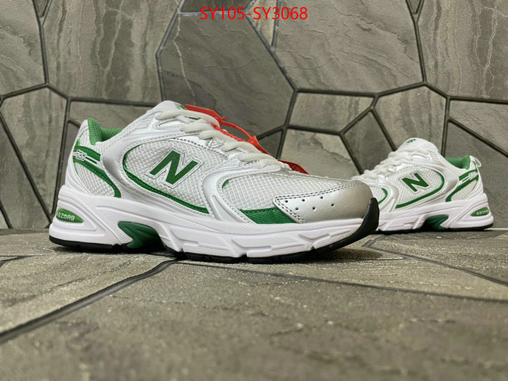 Men Shoes-New Balance top designer replica ID: SY3068 $: 105USD