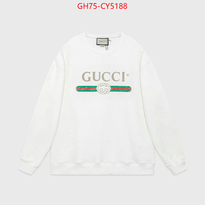 Clothing-Gucci from china ID: CY5188 $: 75USD