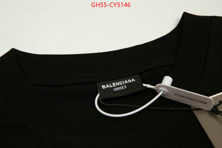 Clothing-Balenciaga best quality fake ID: CY5146 $: 55USD