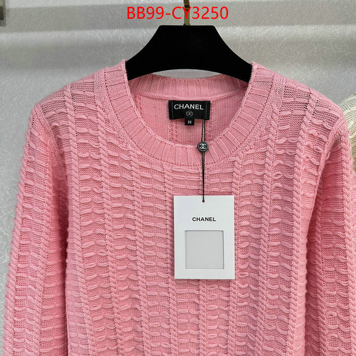 Clothing-Chanel wholesale replica shop ID: CY3250 $: 99USD