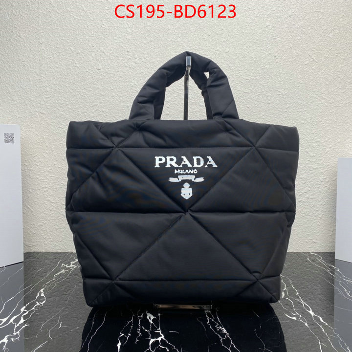 Prada Bags (TOP)-Handbag- the top ultimate knockoff ID: BD6123 $: 195USD