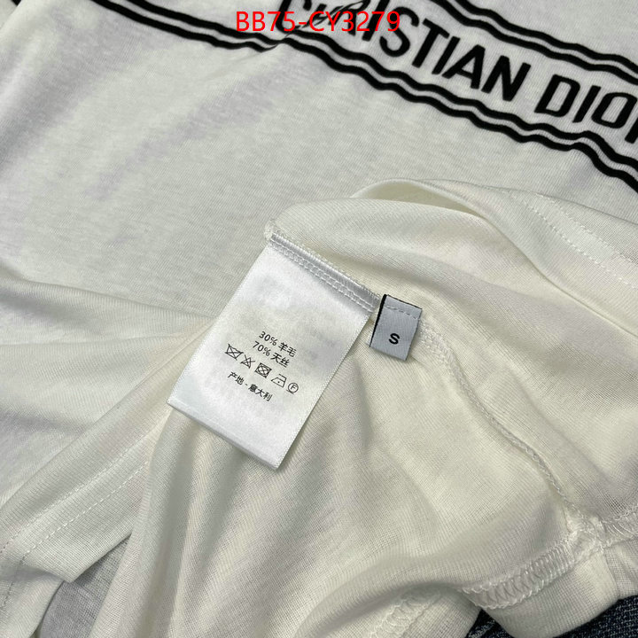 Clothing-Dior replcia cheap from china ID: CY3279 $: 75USD