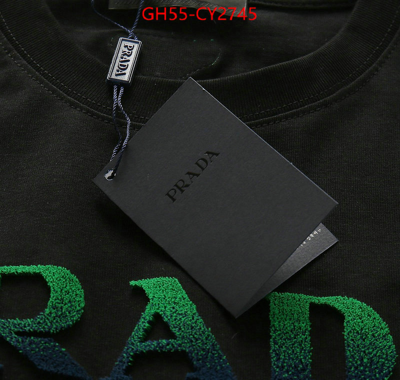 Clothing-Prada where to buy the best replica ID: CY2745 $: 55USD