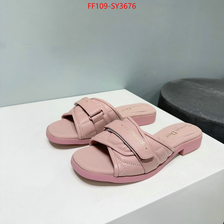 Women Shoes-Dior luxury fashion replica designers ID: SY3675 $: 109USD