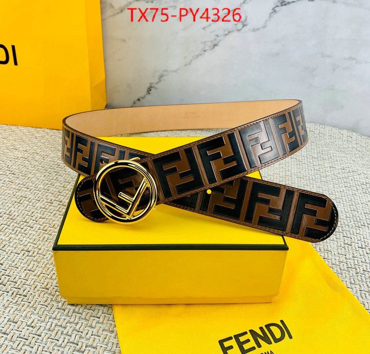 Belts-Fendi cheap online best designer ID: PY4326 $: 75USD