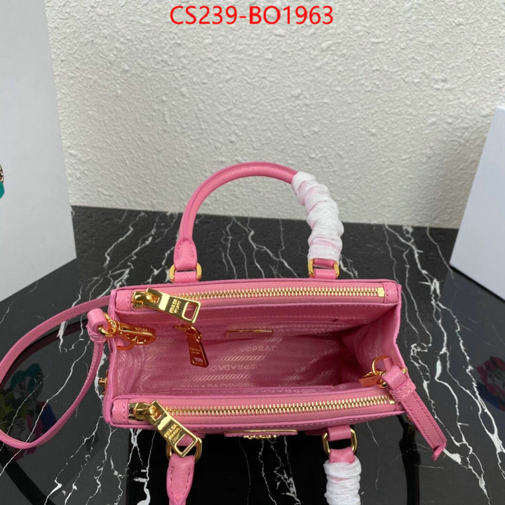 Prada Bags (TOP)-Diagonal- wholesale china ID: BO1963 $: 239USD