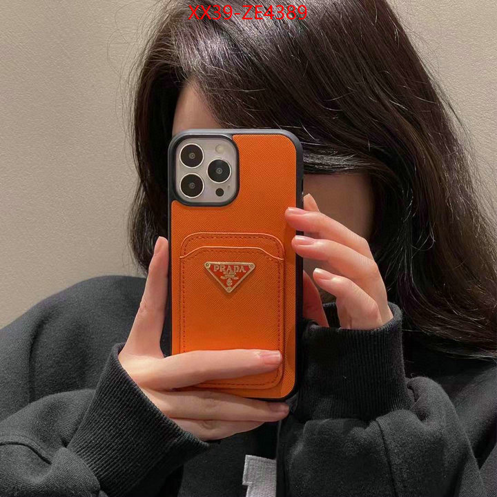 Phone case-Prada shop designer ID: ZE4389 $: 39USD