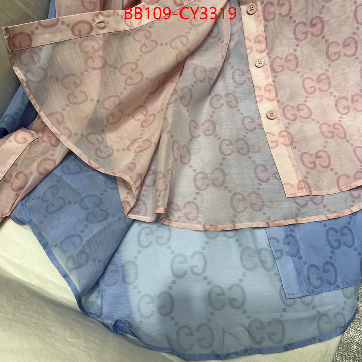 Clothing-Gucci sellers online ID: CY3319 $: 109USD