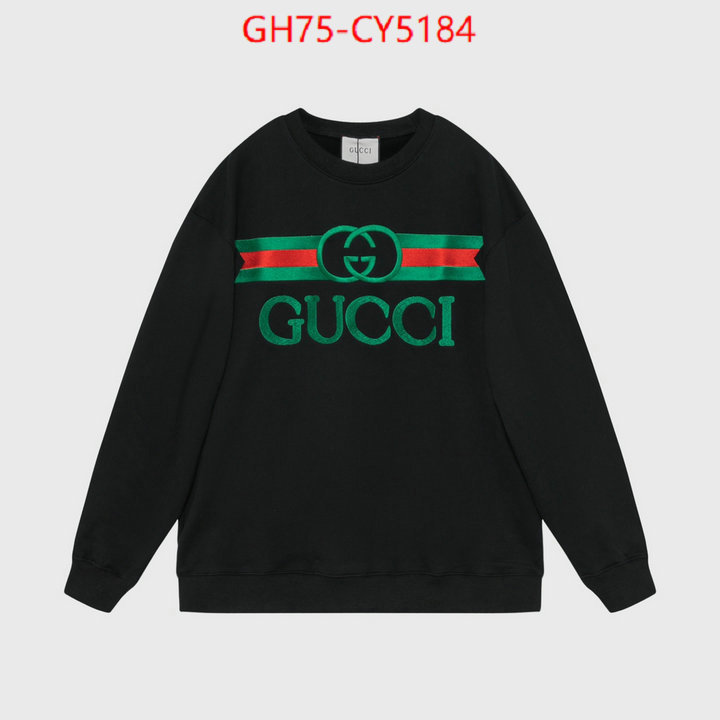 Clothing-Gucci replica every designer ID: CY5184 $: 75USD