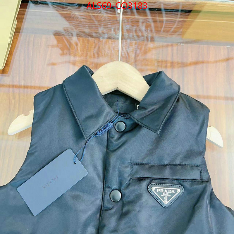 Kids clothing-Prada designer 7 star replica ID: CO3183 $: 69USD