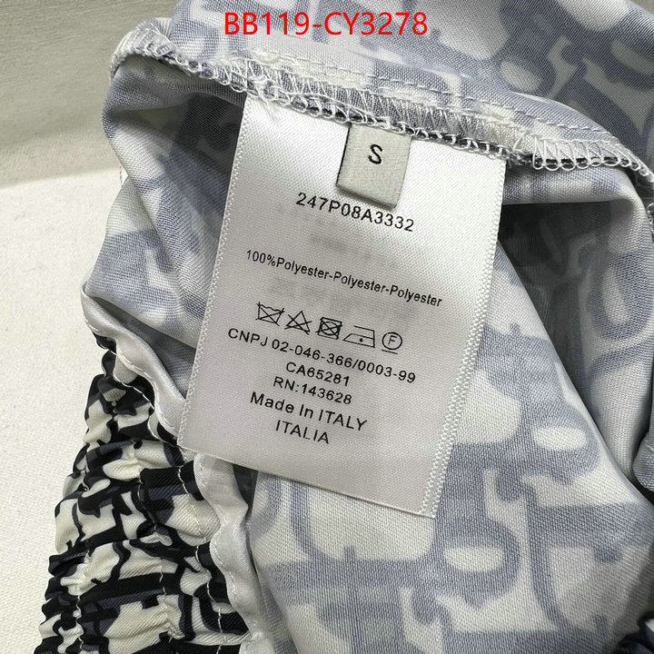 Clothing-Dior first copy ID: CY3278 $: 119USD