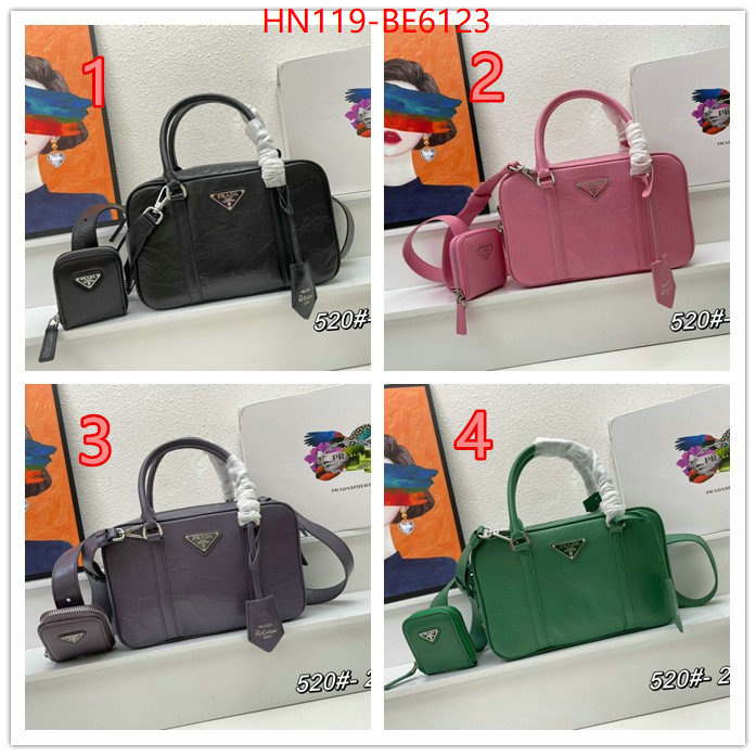 Prada Bags (4A)-Handbag- shop the best high authentic quality replica ID: BE6123 $: 119USD