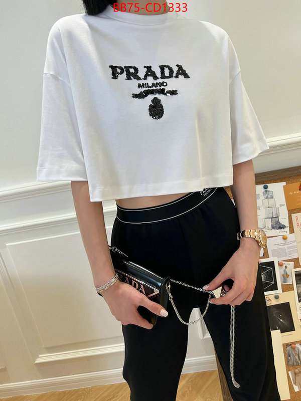 Clothing-Prada buy first copy replica ID: CD1333 $: 75USD