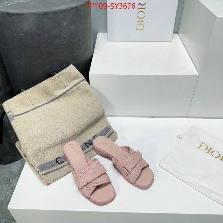 Women Shoes-Dior luxury fashion replica designers ID: SY3675 $: 109USD