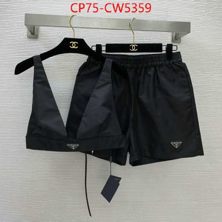 Clothing-Prada 2023 perfect replica designer ID: CW5359 $: 75USD