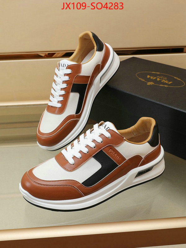 Men shoes-Prada knockoff highest quality ID: SO4283 $: 109USD