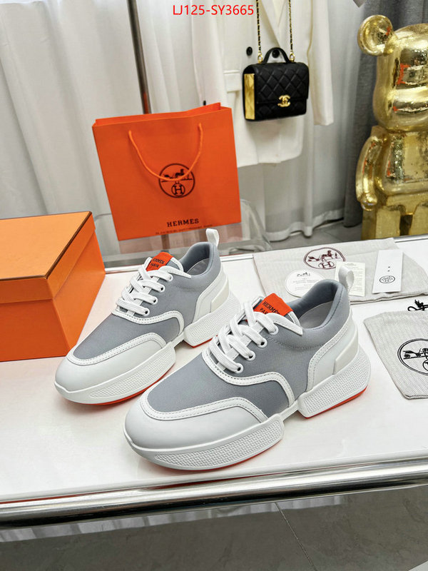 Women Shoes-Hermes top perfect fake ID: SY3665 $: 125USD