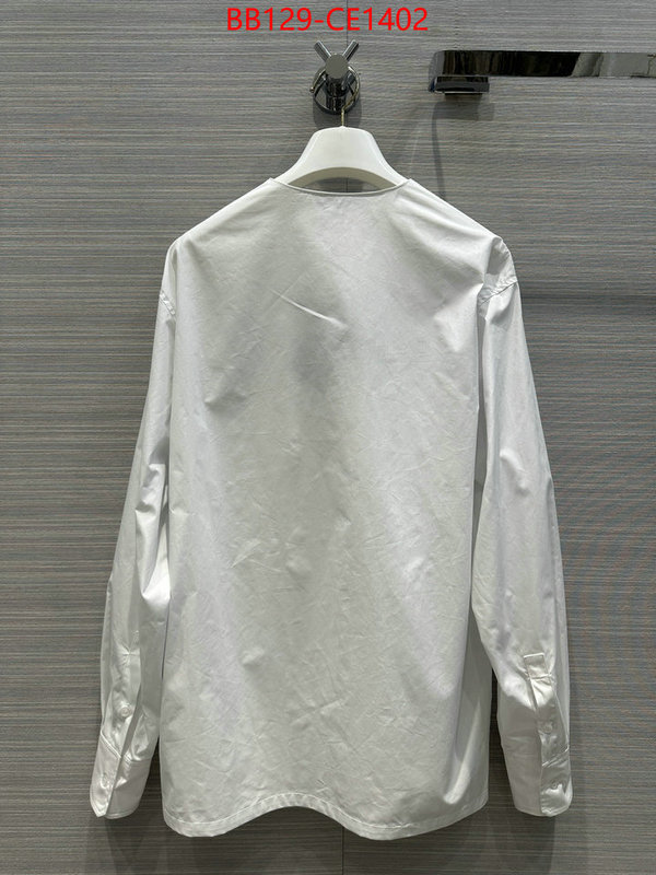 Clothing-Prada how to buy replica shop ID: CE1402 $: 129USD