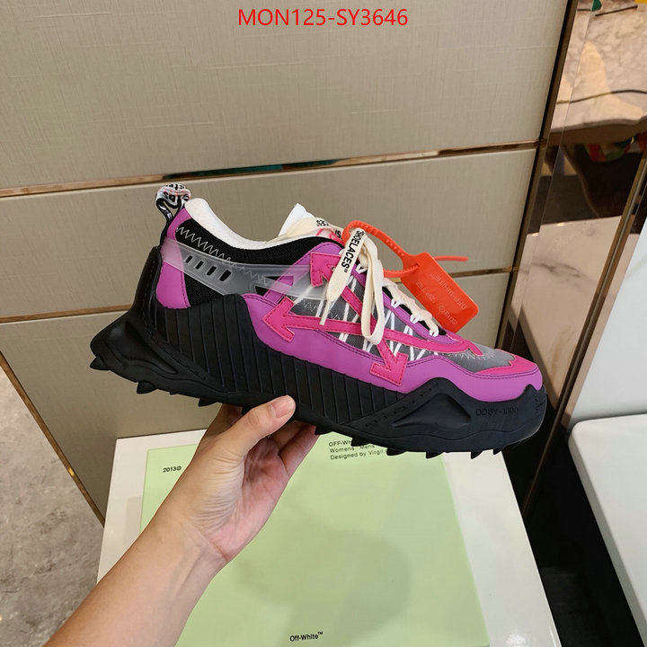 Women Shoes-Offwhite replica us ID: SY3646 $: 125USD