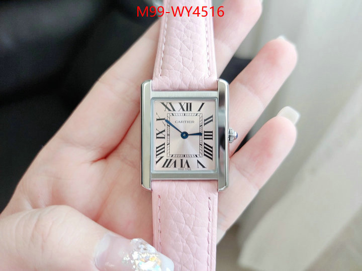 Watch(4A)-Cartier 2023 perfect replica designer ID: WY4516 $: 99USD