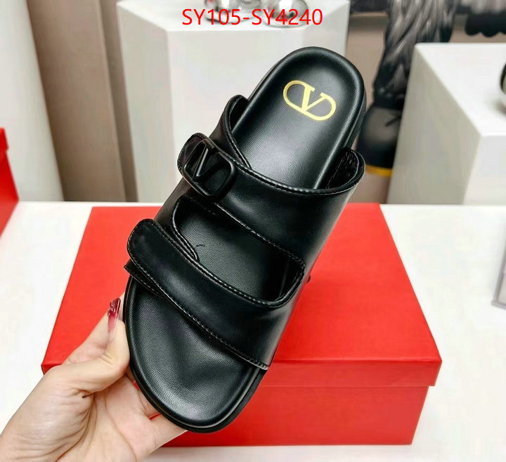 Women Shoes-Valentino luxury 7 star replica ID: SY4240 $: 105USD