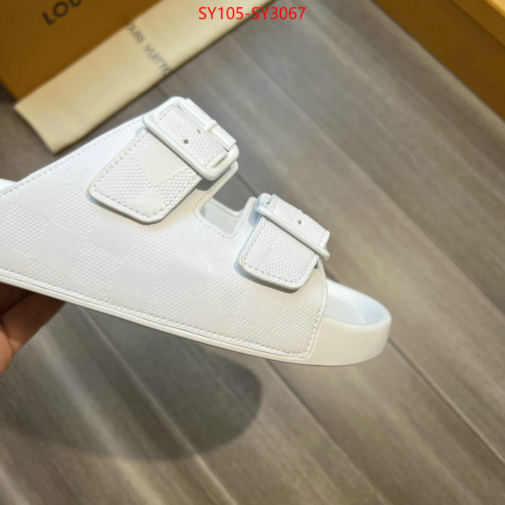 Men Shoes-LV is it illegal to buy dupe ID: SY3067 $: 105USD