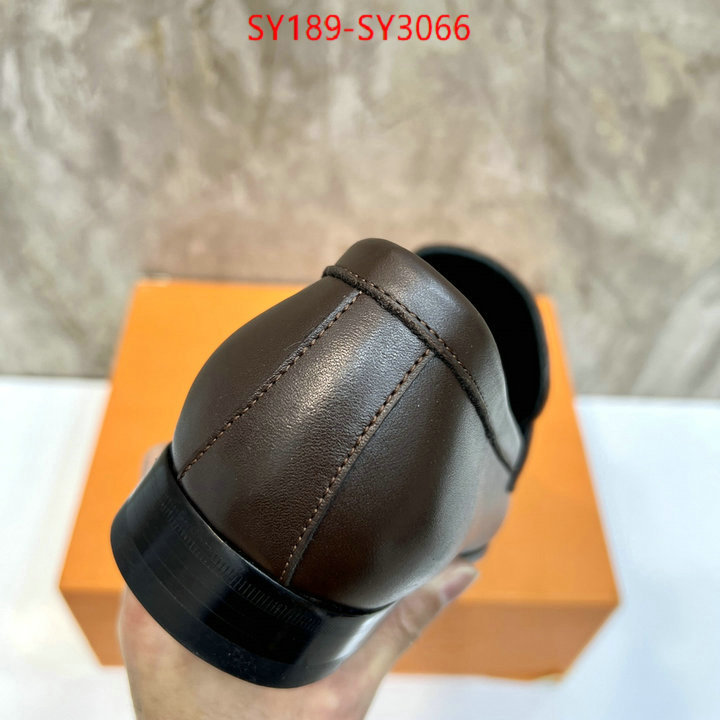 Men Shoes-LV luxury fashion replica designers ID: SY3066 $: 189USD