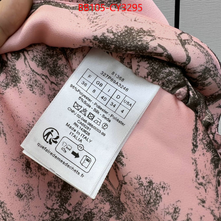 Clothing-Dior new 2023 ID: CY3295 $: 105USD