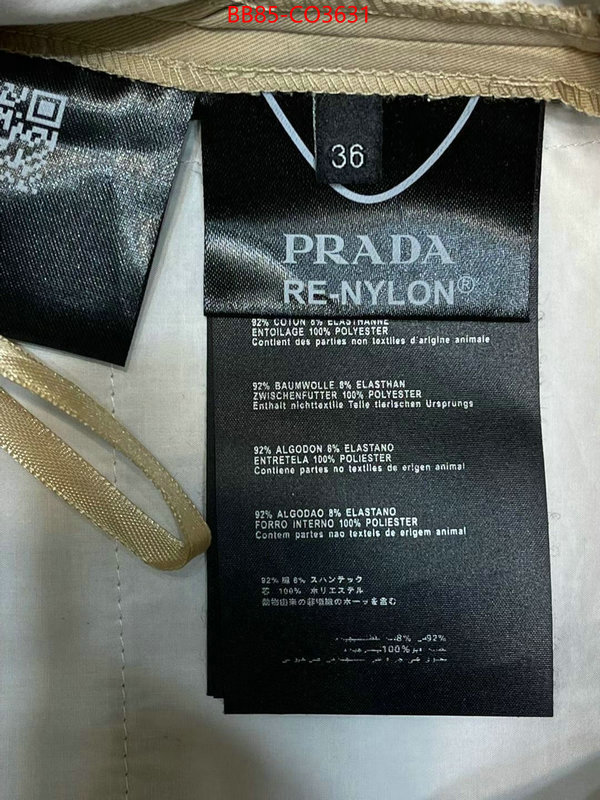 Clothing-Prada aaaaa+ quality replica ID: CO3631 $: 85USD