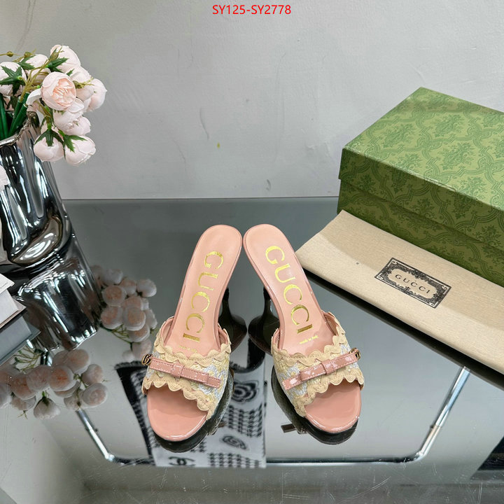 Women Shoes-Gucci replica 2023 perfect luxury ID: SY2778 $: 125USD